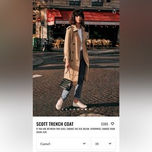 Sézane Scott Trench Coat